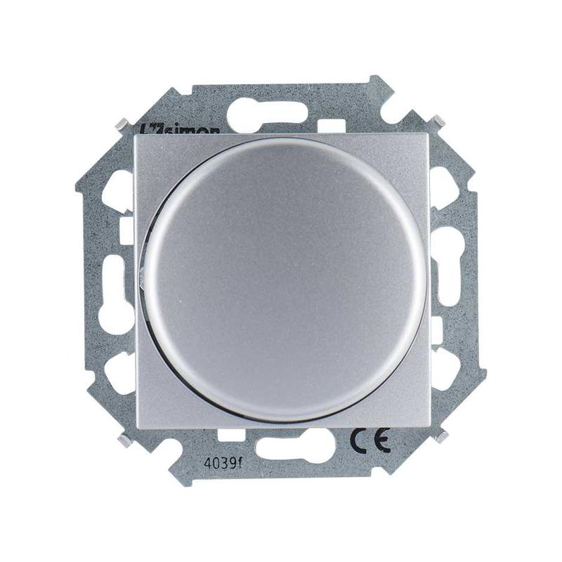 Регулятор напряжения поворотно-нажимной электронный переключатель 500Вт 230В винтовой зажим алюминий (1591790-033)