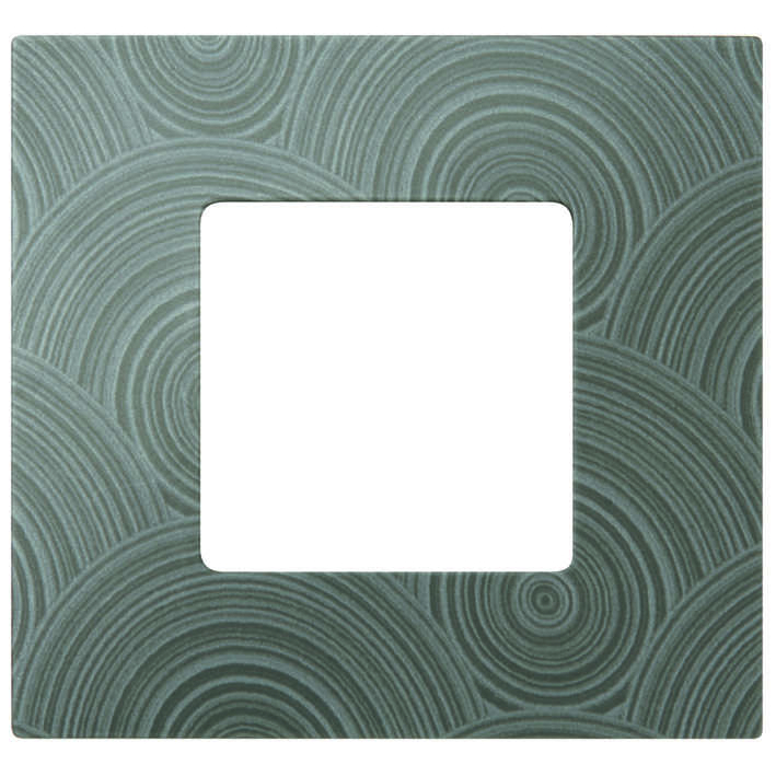 Рамка-декор на 3 поста для 2700630-03., S27Pl, серое солнце (2700637-805)