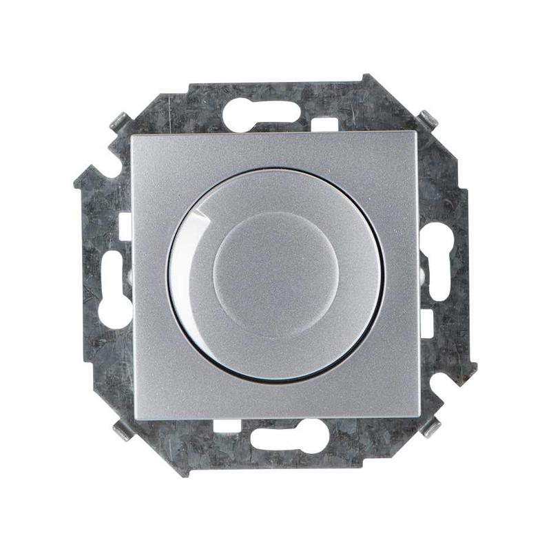 Регулятор напряжения поворотно-нажимной, 500Вт, 230В, винтовой зажим, алюминий (1591311-033)