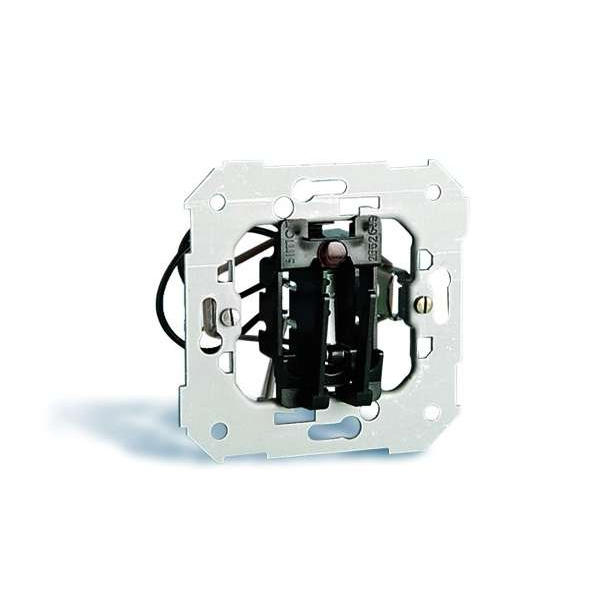 Переключатель карточный, 1 микровыключатель, 6А 250В, с индикацией, S82,82N, 88, механизм (26526-39)