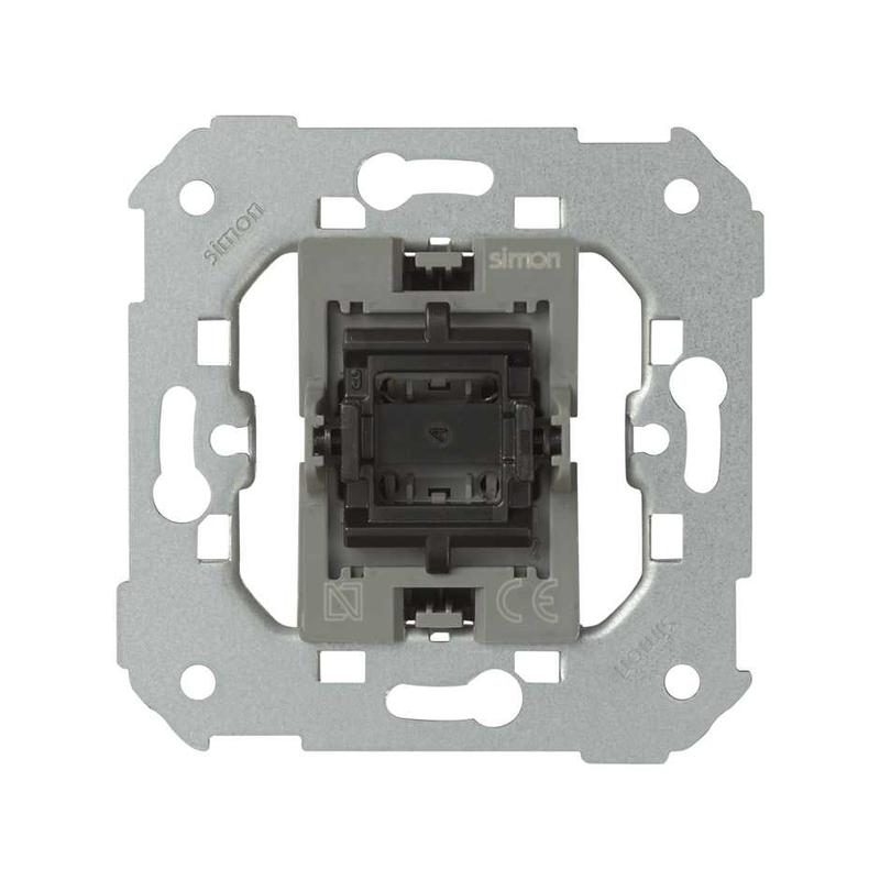 Проходной выключатель (переключатель) с трёх мест, экспресс монтаж, 10А 250В, S82,82N,88, механизм