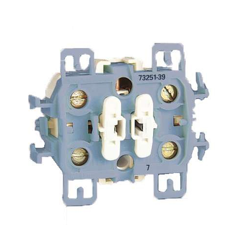 Выключатель проходной с 3-х мест (перекрёстный), 10А 250В, S73L, механизv (73251-39)