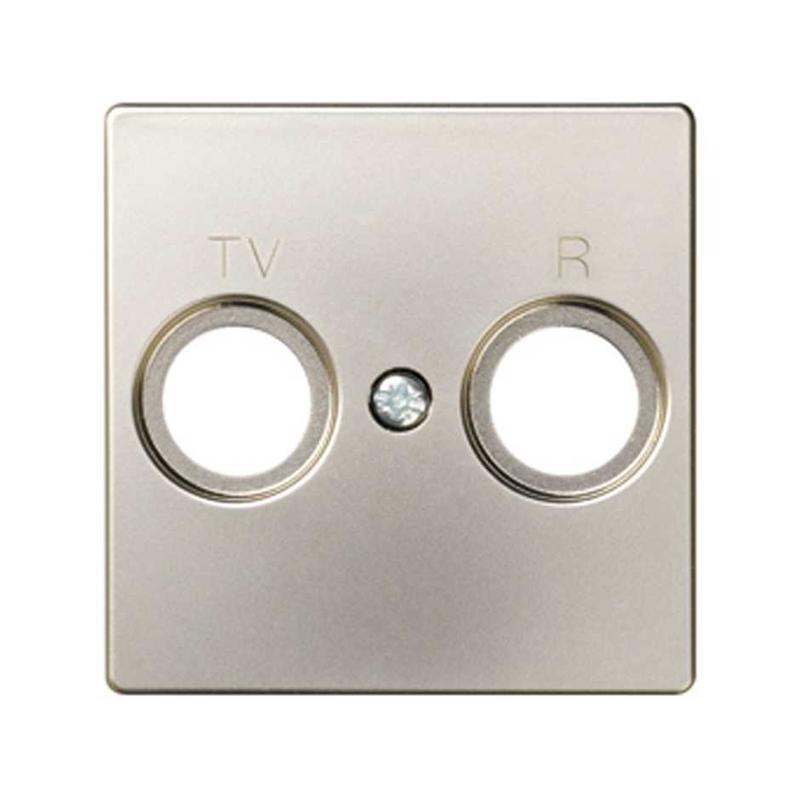 Накладка розетки R-TV Simon82 матов. шампань Simon 82053-34