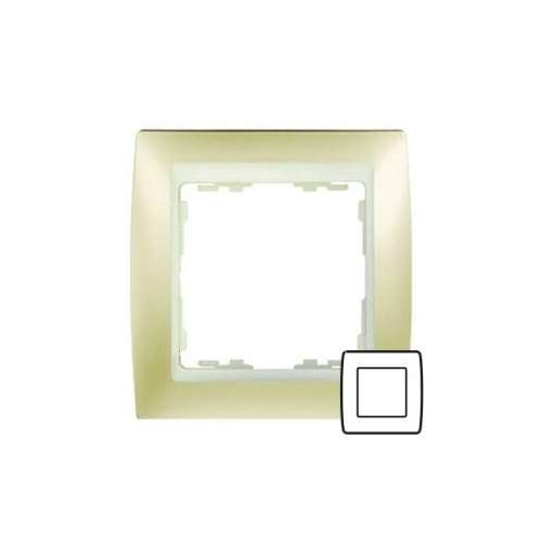 Рамка 1-м Simon82 матов. шампань Simon 82714-34