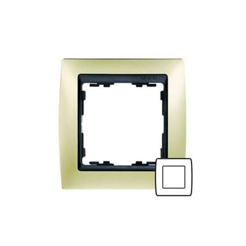 Рамка 1-м Simon82 матов. шампань Simon 82814-34