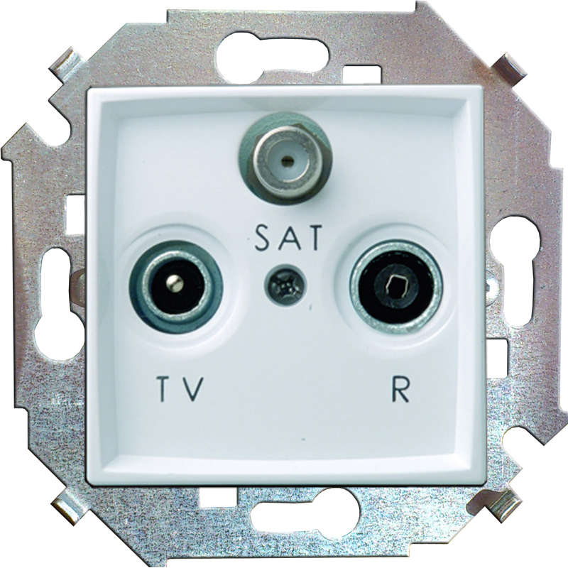 Механизм розетки R-TV-SAT 1-м СП Simon15 сл. кость Simon 1591466-031