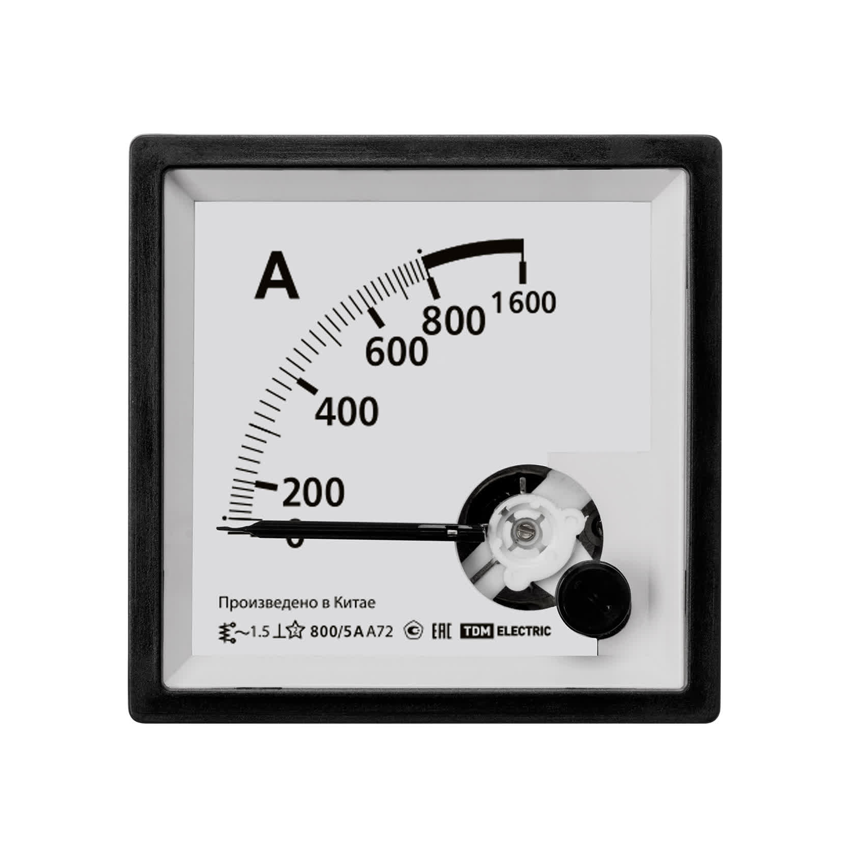 Амперметр А72 800А/5А-1,5