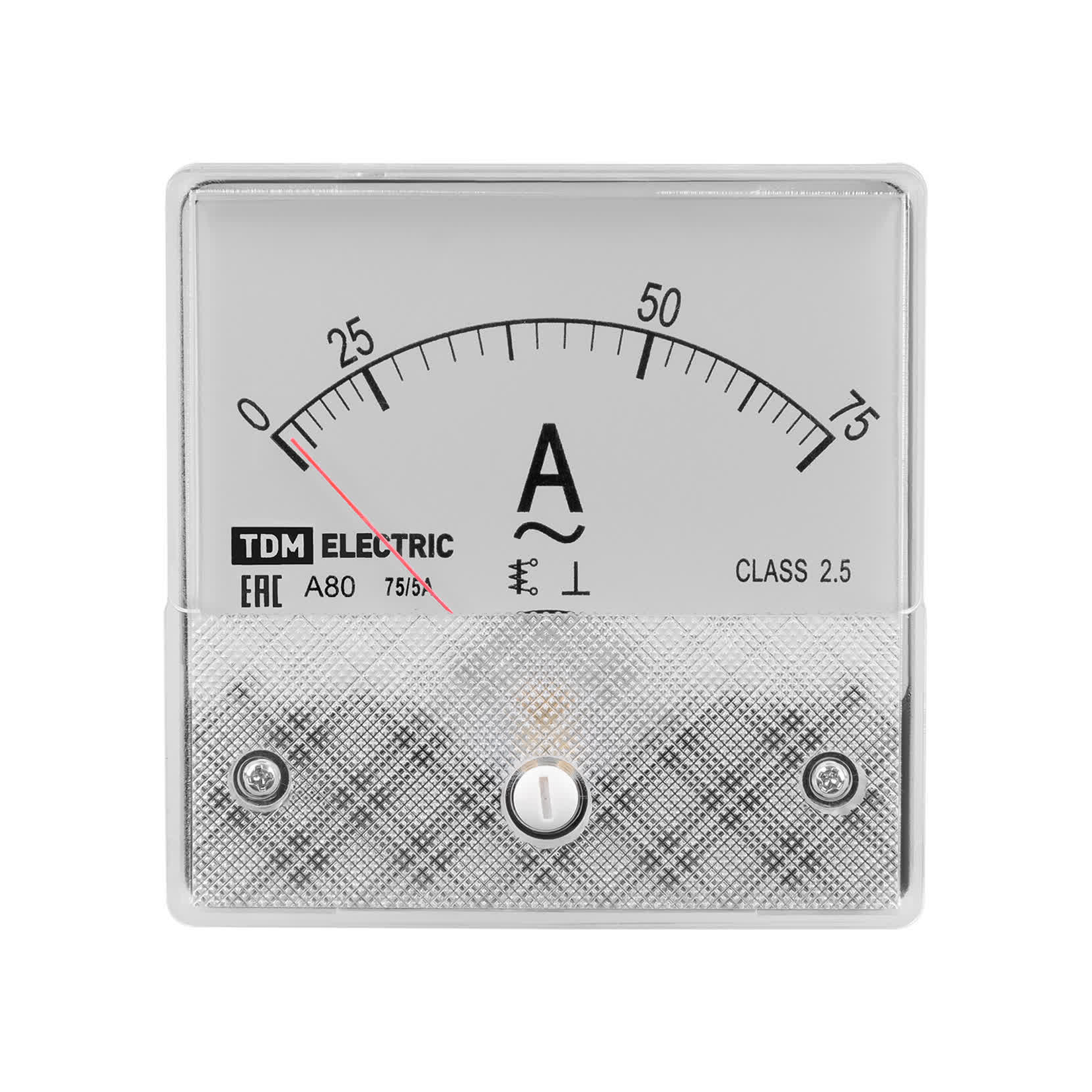 Амперметр А80Н 75А/5А-2,5, трансформаторного включения, (без поверки),
