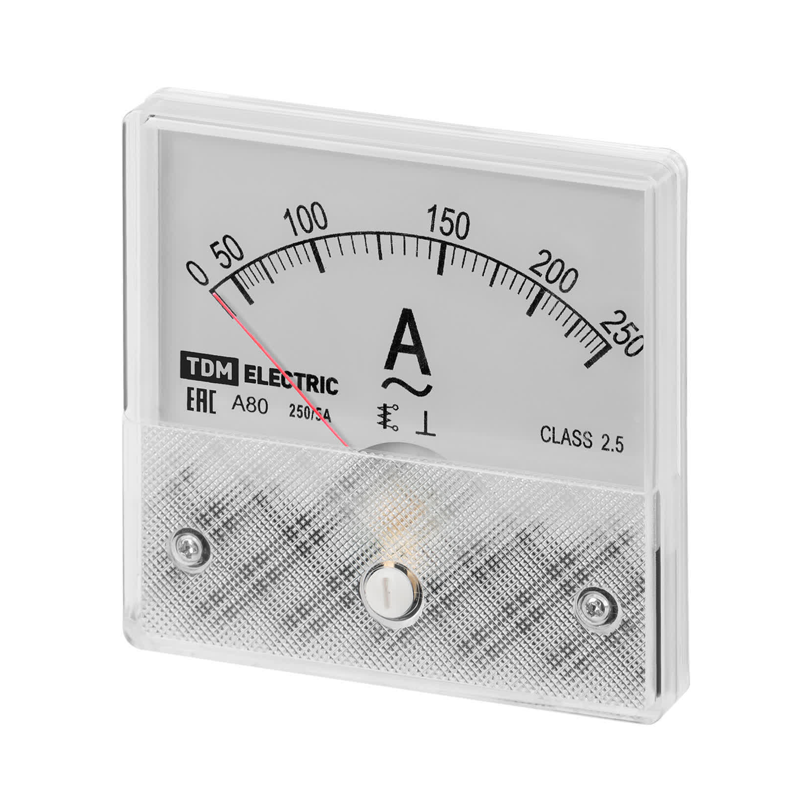 Амперметр А80Н 250А/5А-2,5, трансформаторного включения, (без поверки),