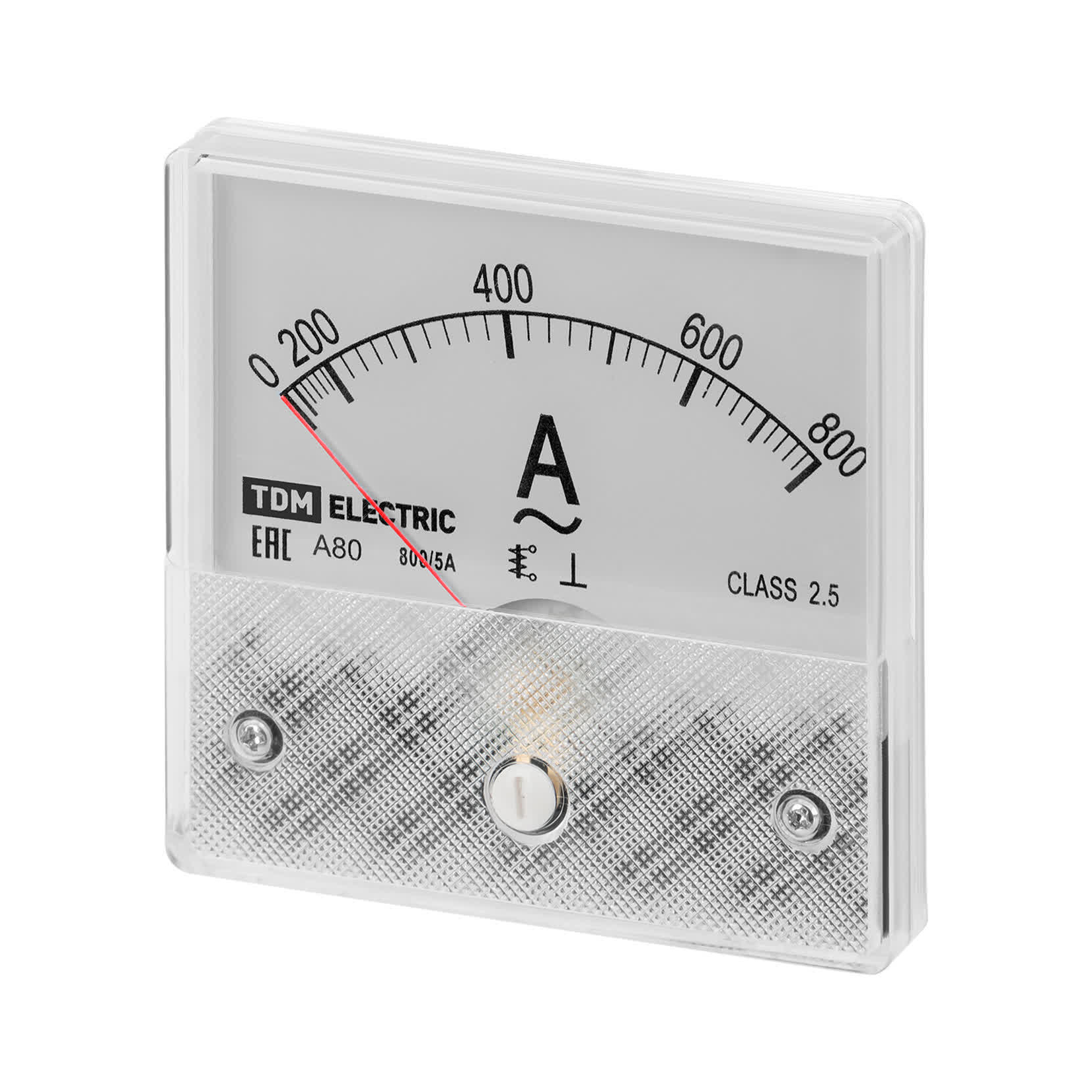 Амперметр А80Н 800А/5А-2,5, трансформаторного включения, (без поверки),
