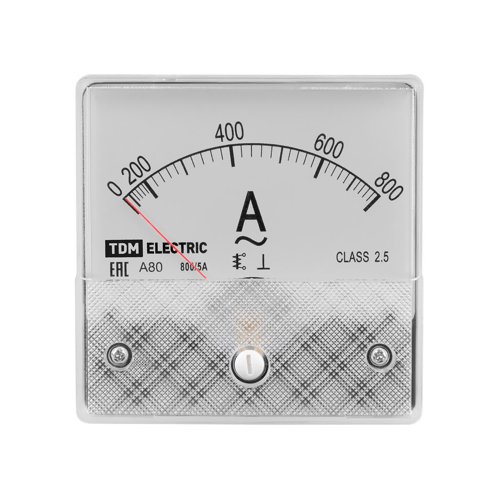 Амперметр А80Н 800А/5А-2,5, трансформаторного включения, (без поверки),