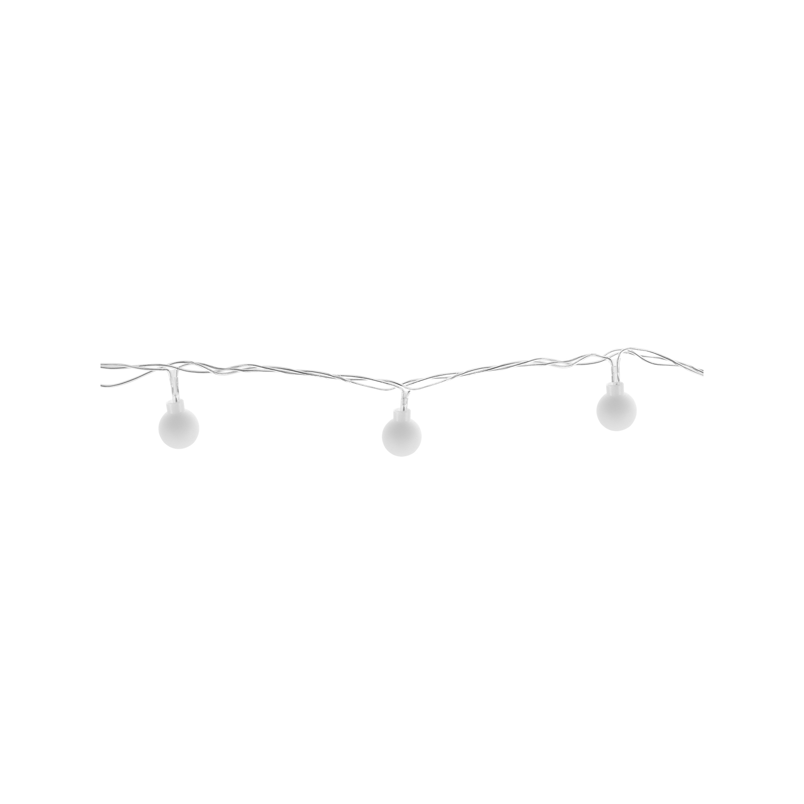 Гирлянда светодиодная "Шарики" 50LED, 5м, 8 режимов, многоцвет., прозр. шнур, 250 В, TDM