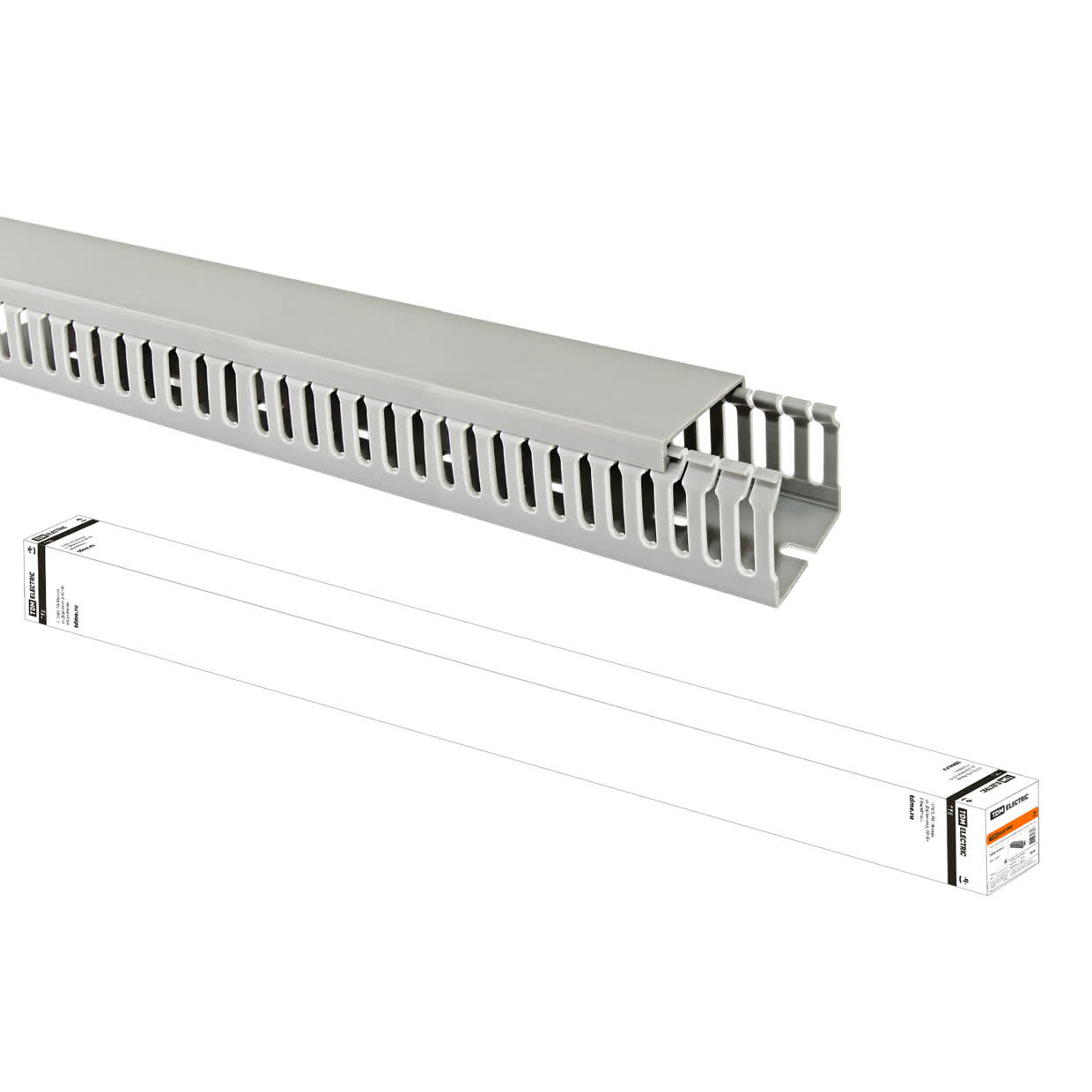 Кабель-канал перфорированный 40х40 перфорация 4/6мм TDM (36 м)