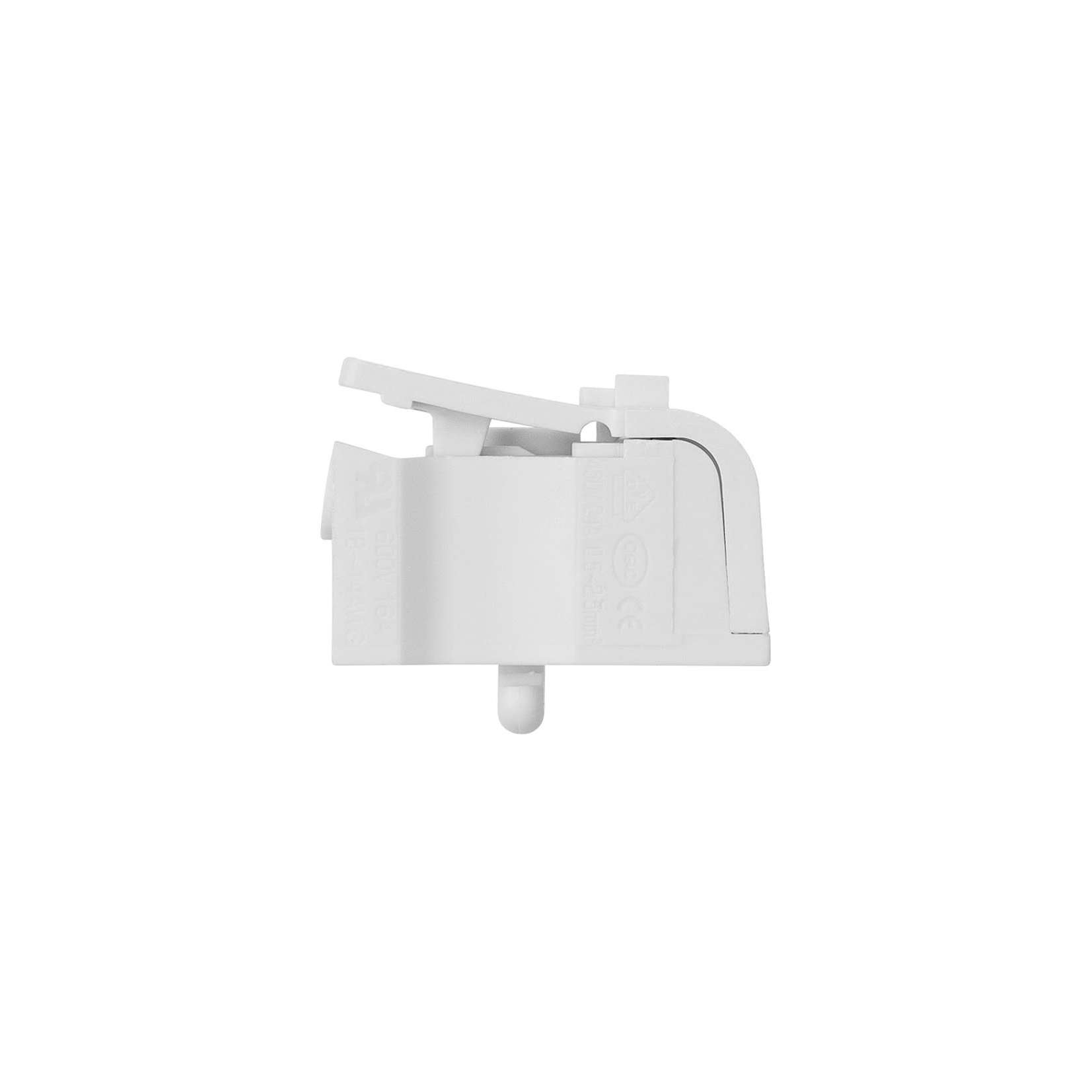 Клемма пружинная соединительная КСПн4-2L+N+PE, 16 A, с монтажной ножкой TDM