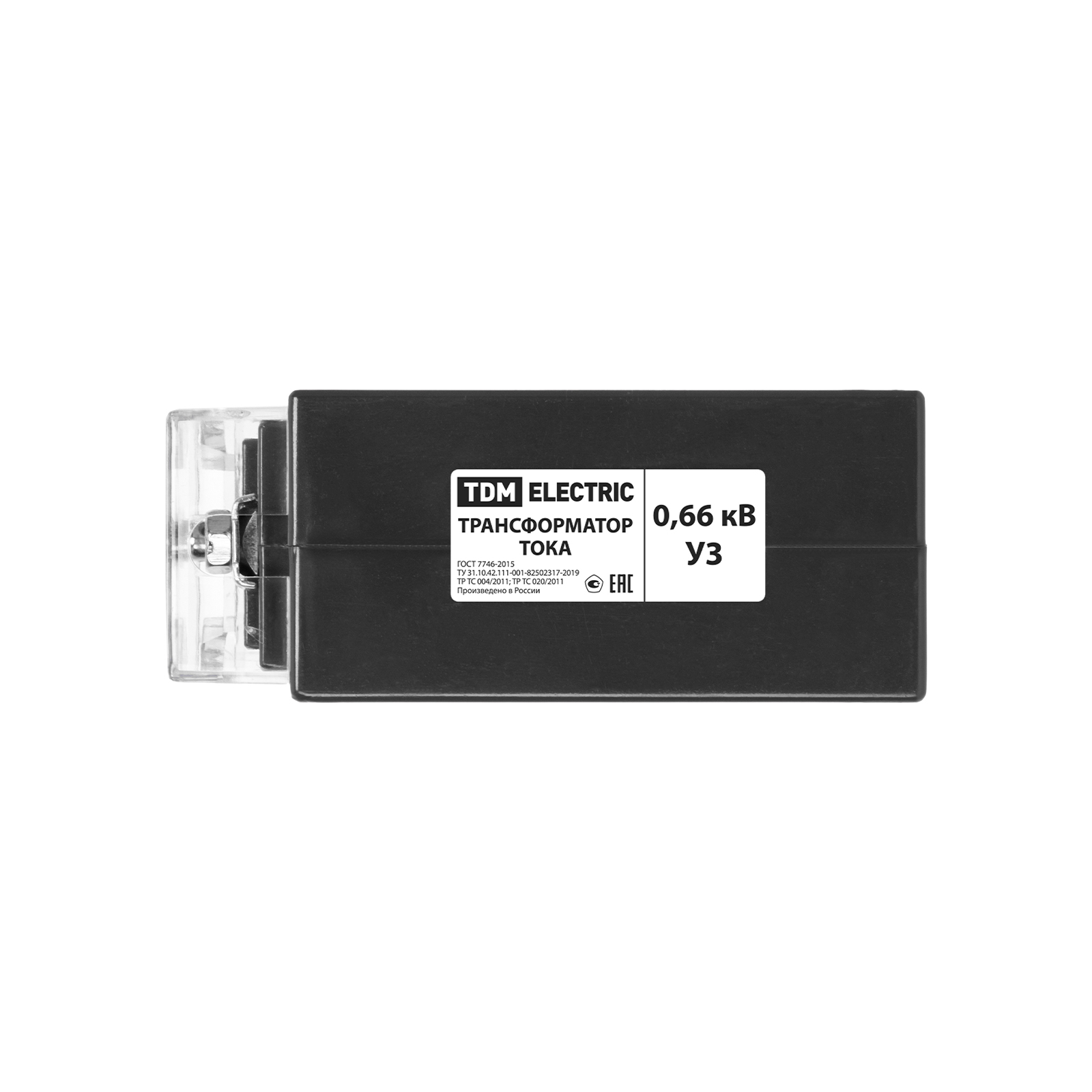 Трансформатор тока измерительный ТТН  40/300/5- 5VA/0,5S-Р TDM