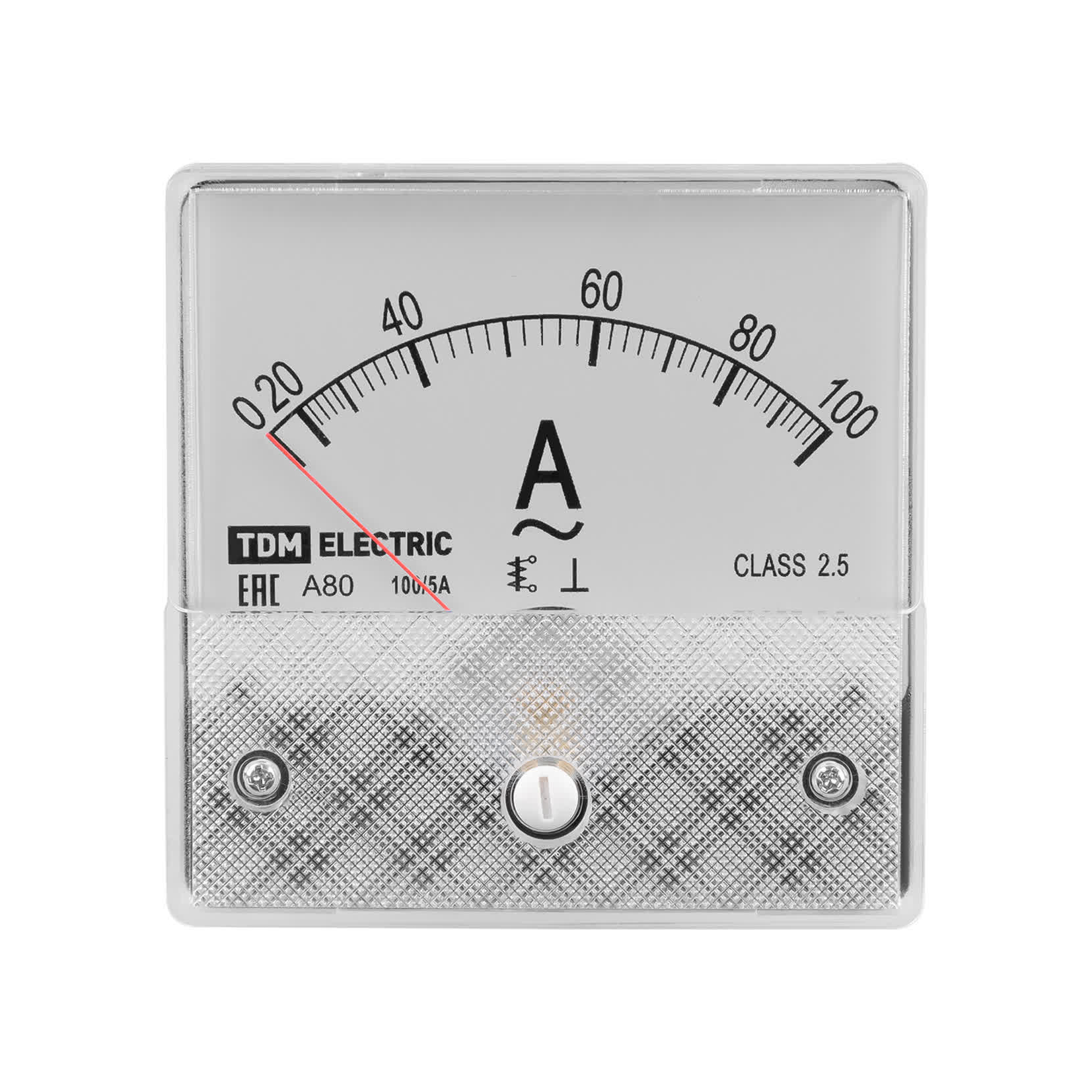 Амперметр А80Н 100А/5А-2,5, трансформаторного включения, (без поверки), TDM