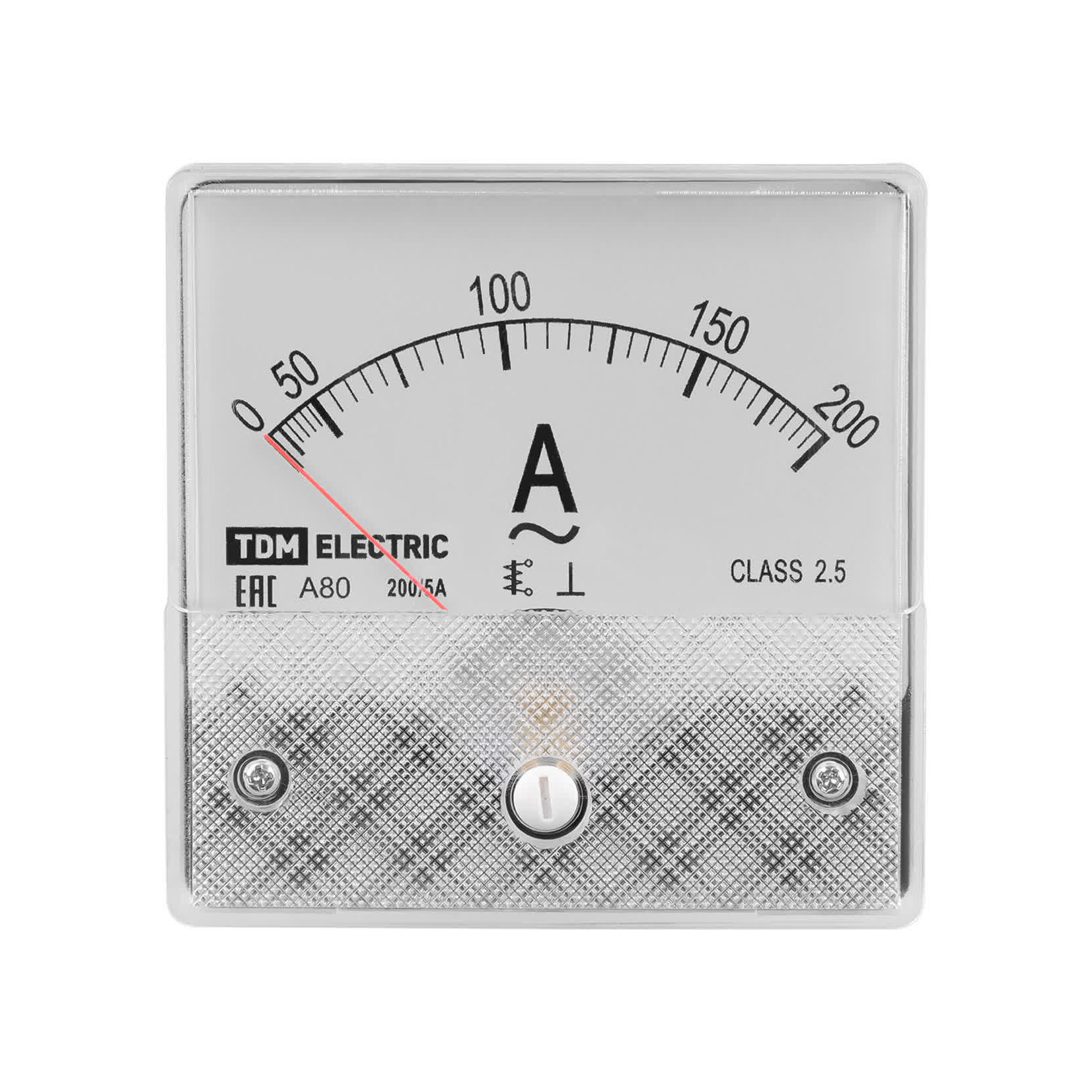 Амперметр А80Н 200А/5А-2,5, трансформаторного включения, (без поверки), TDM