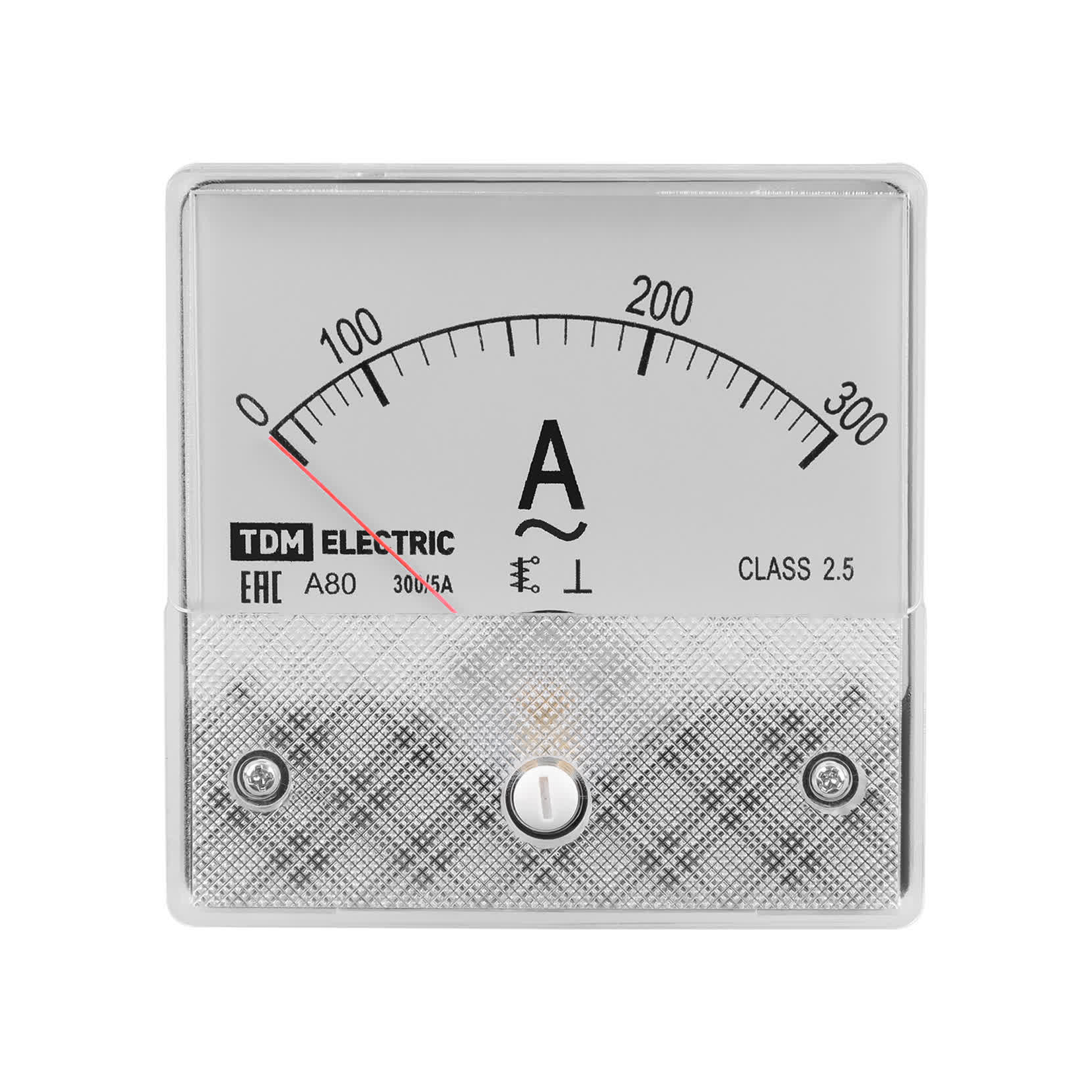 Амперметр А80Н 300А/5А-2,5, трансформаторного включения, (без поверки), TDM