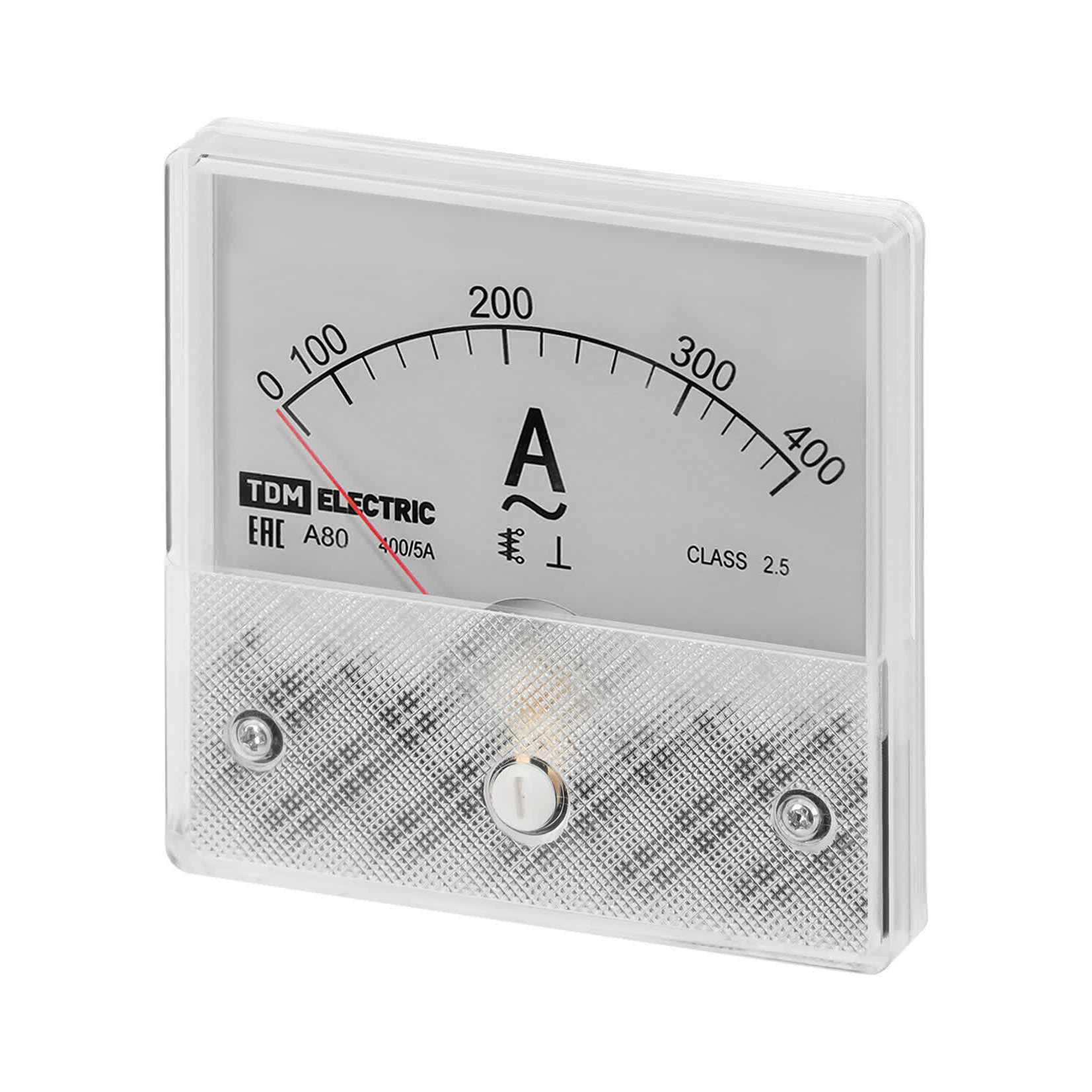 Амперметр А80Н 400А/5А-2,5, трансформаторного включения, (без поверки), TDM