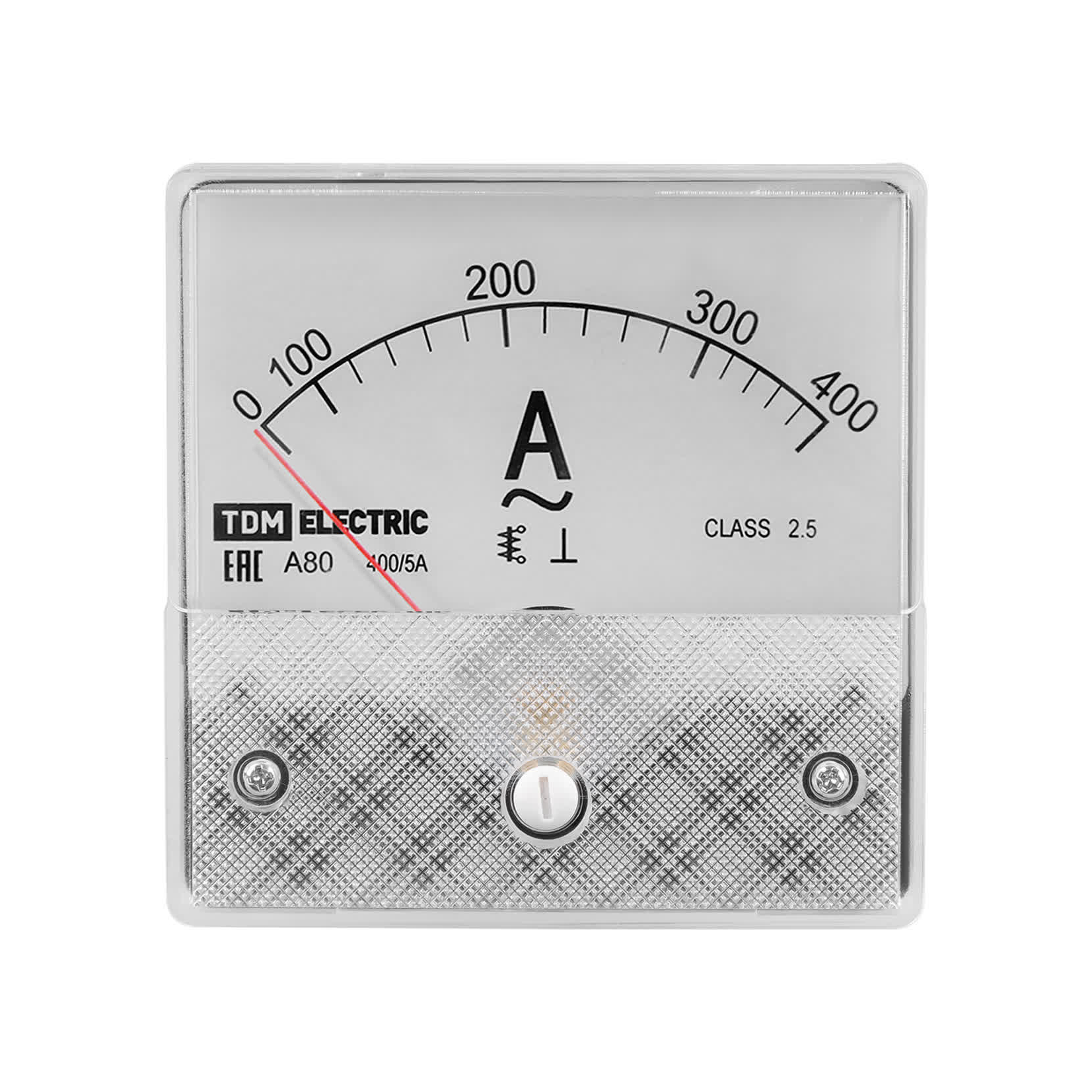 Амперметр А80Н 400А/5А-2,5, трансформаторного включения, (без поверки), TDM