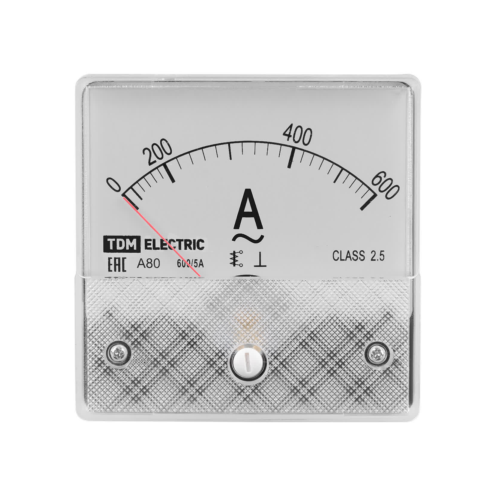 Амперметр А80Н 600А/5А-2,5, трансформаторного включения, (без поверки), TDM