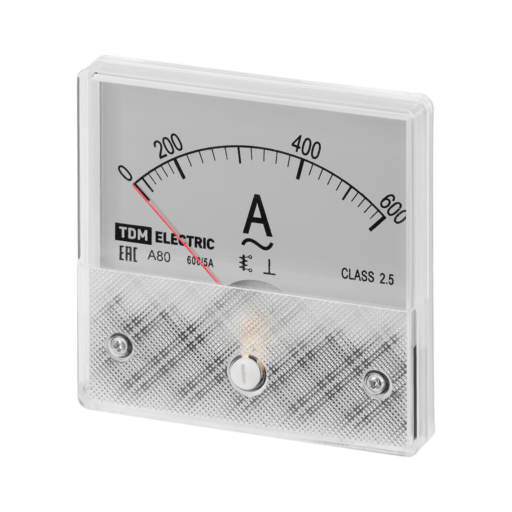 Амперметр А80 600А/5А-2,5, трансформаторного включения, (поверенный), TDM