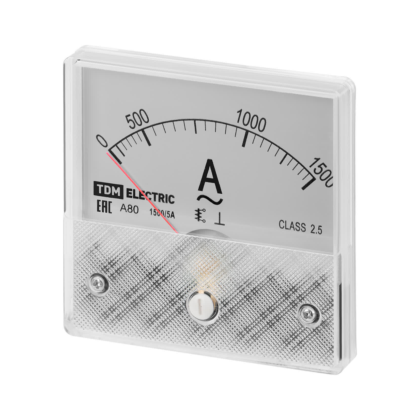 Амперметр А80 1500А/5А-2,5, трансформаторного включения, (поверенный), TDM