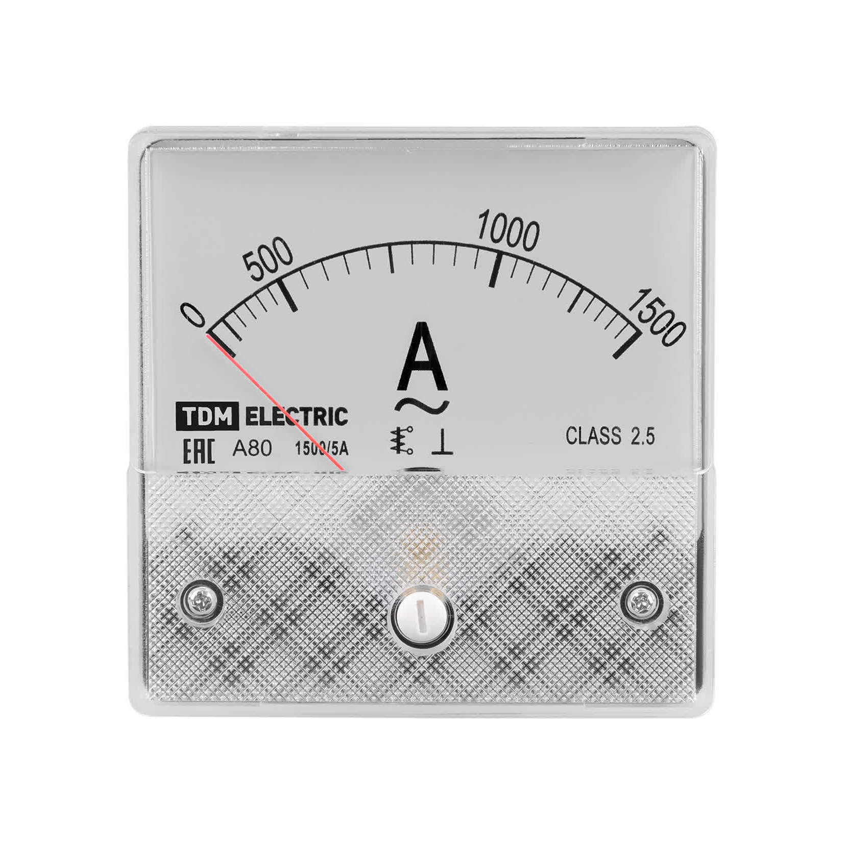 Амперметр А80 1500А/5А-2,5, трансформаторного включения, (поверенный), TDM