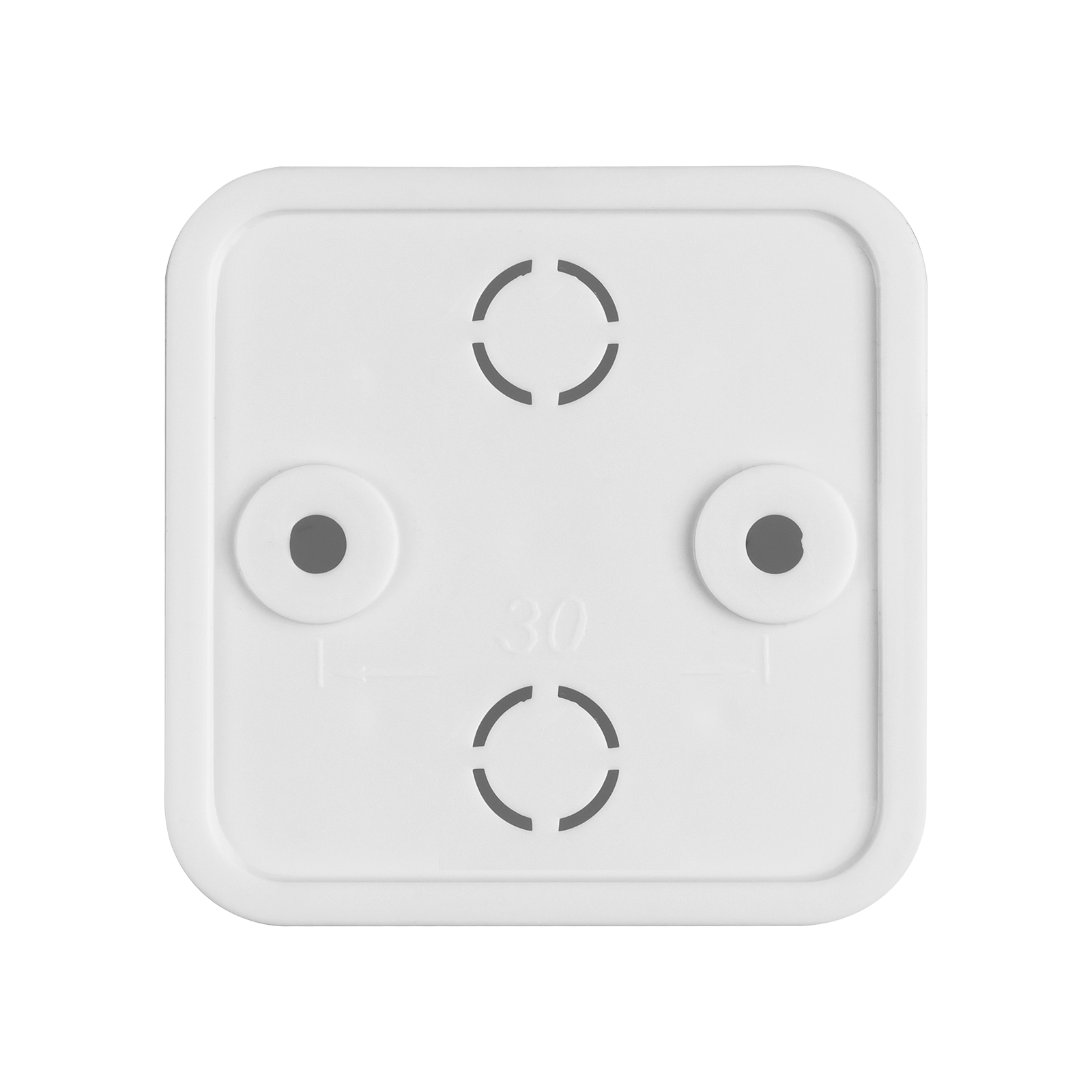 Коробка распаячная КР 50х50х20 ОП с клем. колодкой белая IP40 TDM