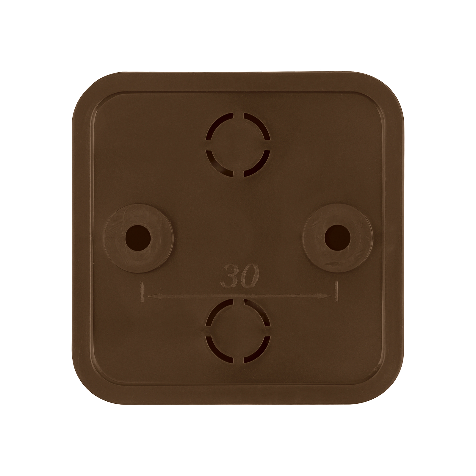 Коробка распаячная КР 50х50х20 ОП бук, с клем. колодкой, IP40, инд. штрихкод TDM