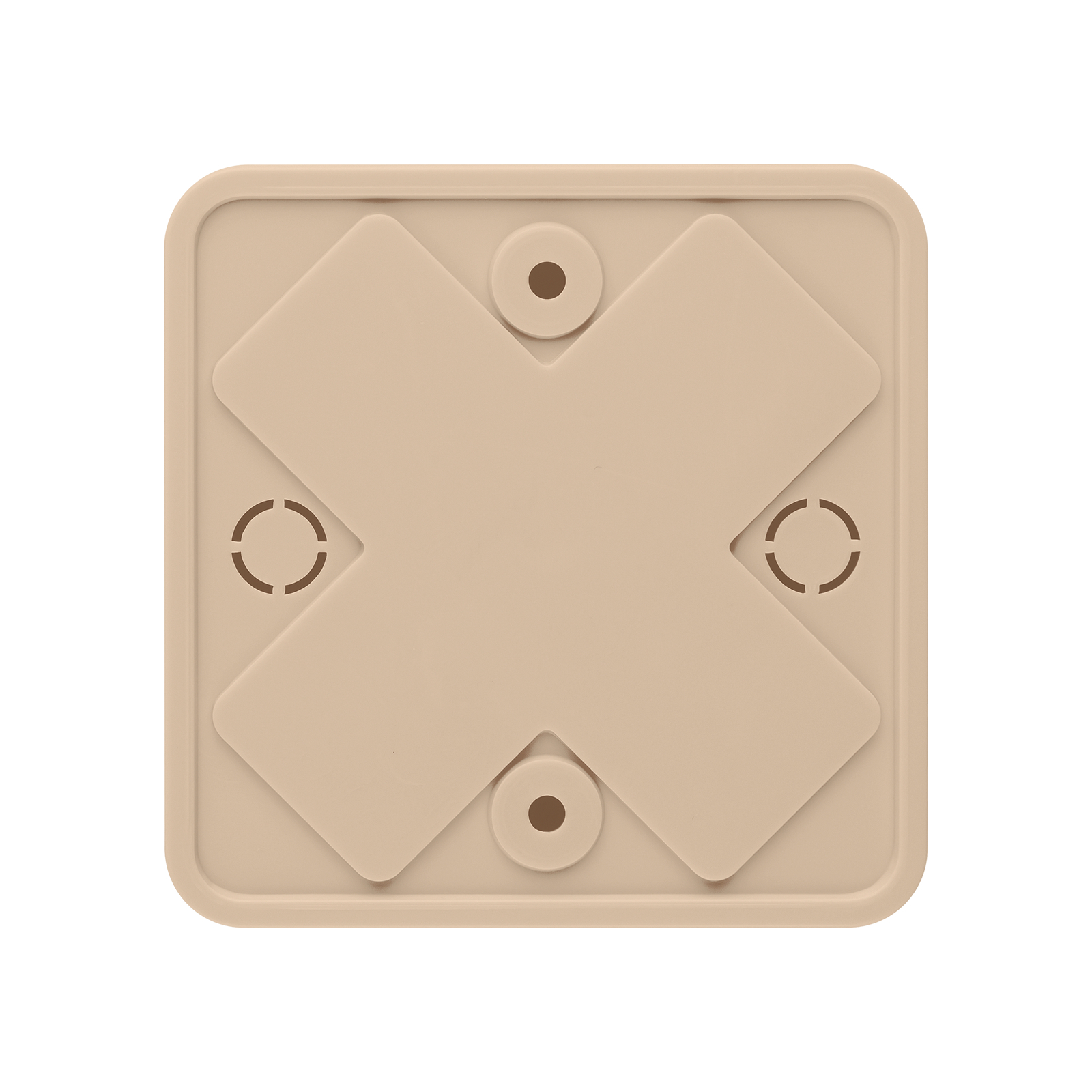 Коробка распаячная КР 75х75х28 ОП сосна, с клем. колодкой, IP40, инд. штрихкод TDM