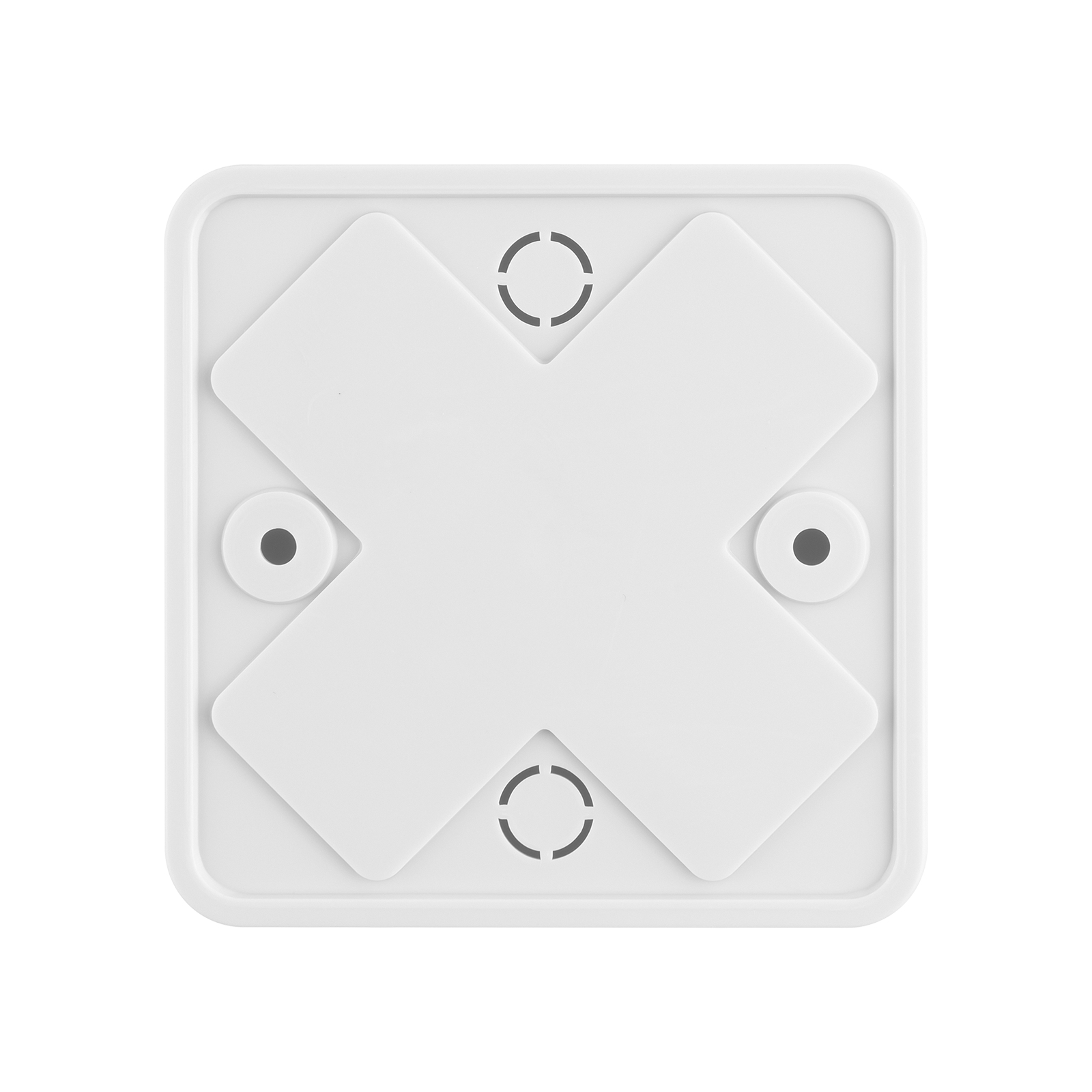 Коробка распаячная КР 75х75х20 ОП белая, IP40, с клем. колодкой,  инд. штрихкод TDM