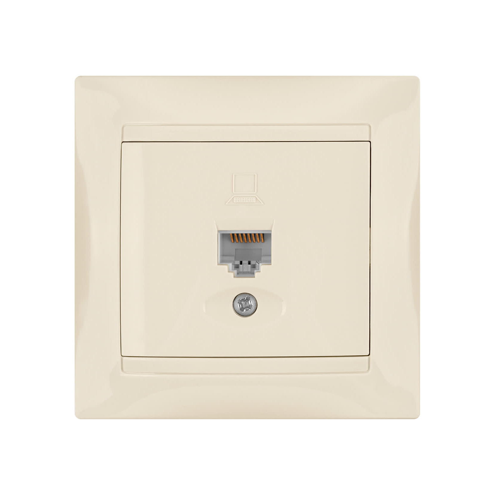 Розетка компьютерная RJ45  сл. кость "Лама" TDM