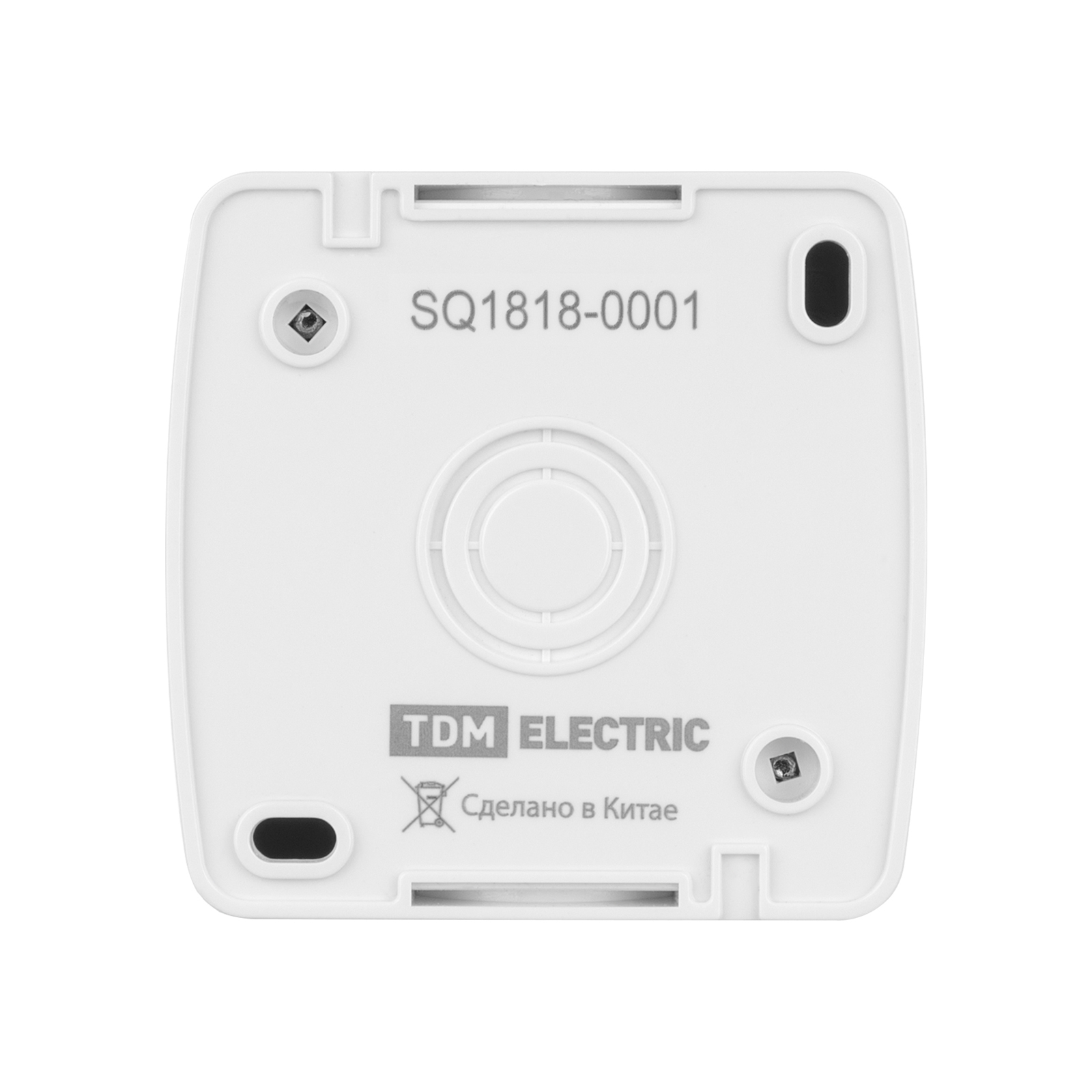 Выключатель 1-кл. открытой установки IP44 10А белый "Селигер" TDM