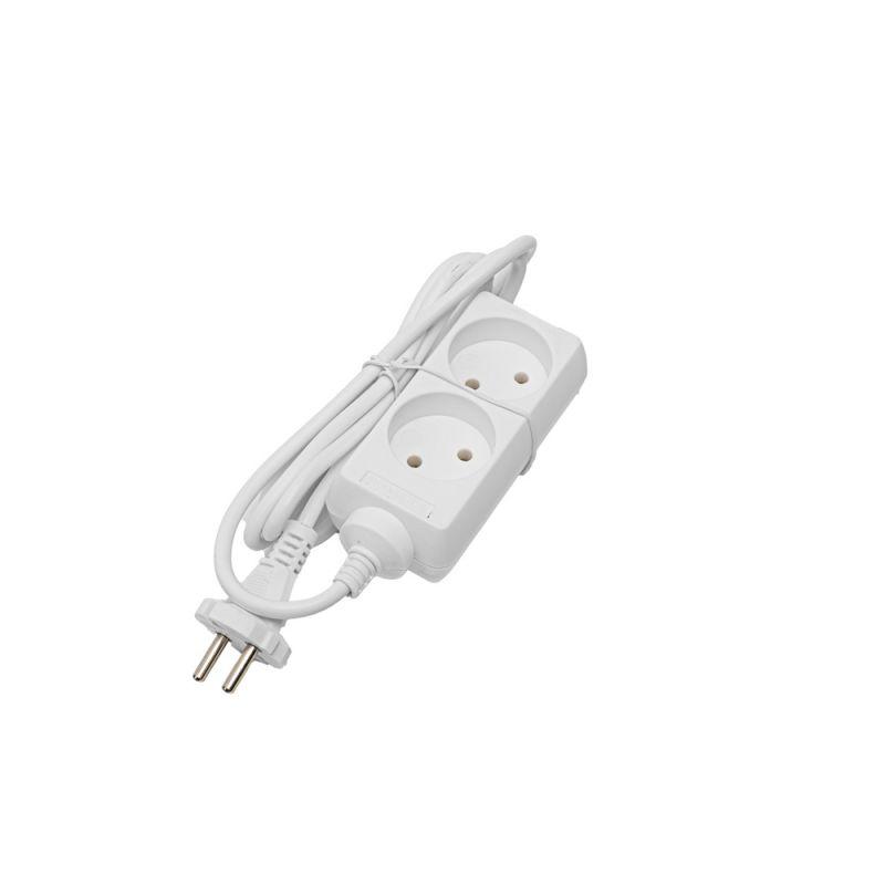 Volsten S 2x1,5 (э/удл, 2 гн. 1,5 м., 10А, 2200 Вт.)