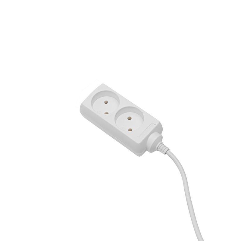 Volsten S 2x1,5 (э/удл, 2 гн. 1,5 м., 10А, 2200 Вт.)