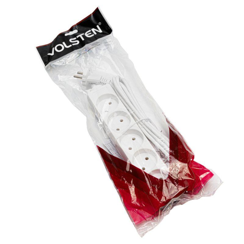 Volsten S 5x5 (э/удл. 5 гн. 5 м., 10А, 2200 Вт.)