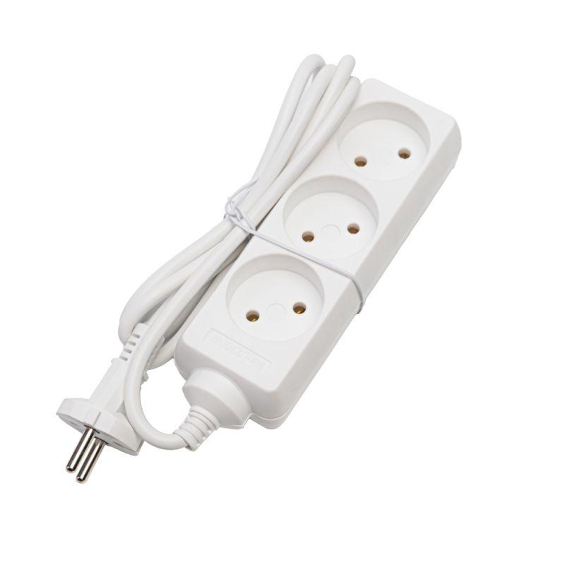 Volsten S 3x3 (э/удл. 3 гн. 3 м., 10А, 2200 Вт.)