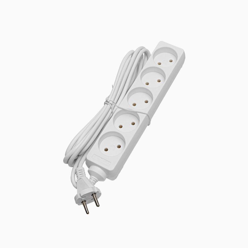 Volsten S 5x3 (э/удл. 5 гн. 3 м., 10А, 2200 Вт.)