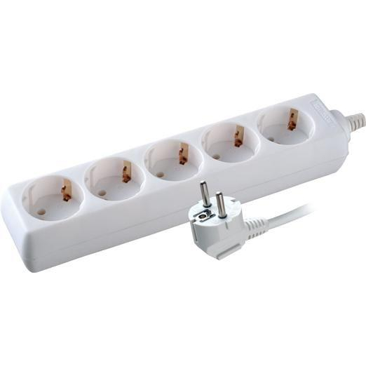 Volsten S 5x3-Z (э/удл., земля 5 гн. 3 м., 10А, 2200 Вт.)