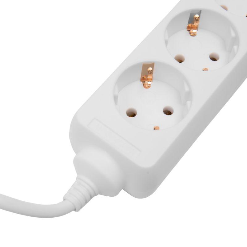 Volsten S 5x3-Z (э/удл., земля 5 гн. 3 м., 10А, 2200 Вт.)