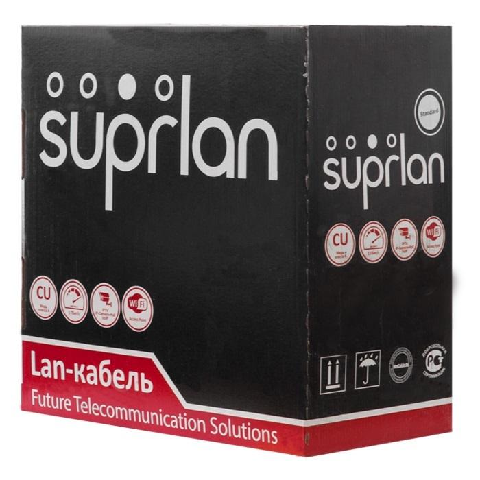 Кабель UTP 4х2х0.51 кат.5E Cu PVC In. Premium (м) SUPRLAN 01-0313-5