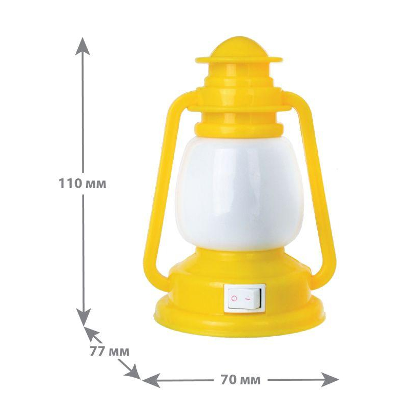 Светильник светодиодный NL-171 "Фонарик" ночник с выкл. 220В Camelion 12527