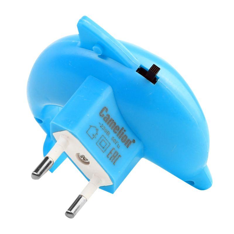 Светильник светодиодный NL-181 "Дельфин" ночник с выкл. 220В Camelion 12537