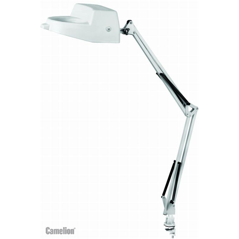 Светильник KD-350 С01 с увелич. стеклом бел. Camelion 9225