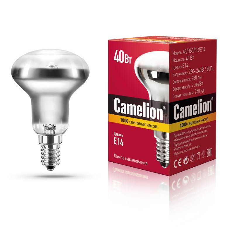 MIC Camelion 40/R50/FR/E14 (Эл.лампа накал. зеркальная матовая)