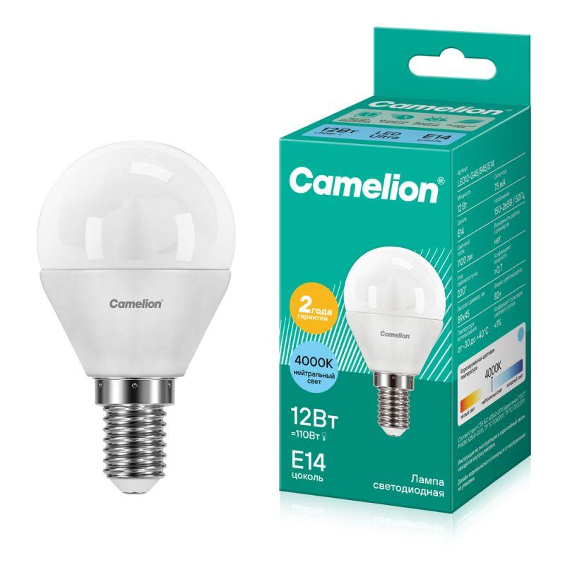 Camelion LED12-G45/845/E14 (Эл.лампа светодиодная 12Вт 220В)