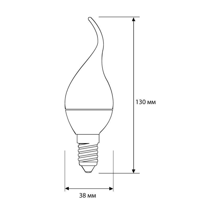 Camelion LED8-CW35/865/E14 (Эл.лампа светодиодная 8Вт 220В)