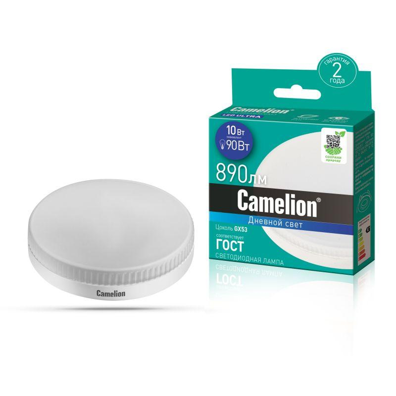 Camelion LED10-GX53/865/GX53 (Эл.лампа светодиодная10Вт 220В)