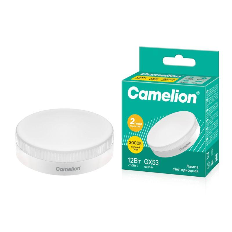 Camelion LED12-GX53/830/GX53 (Эл.лампа светодиодная 12Вт 220В)